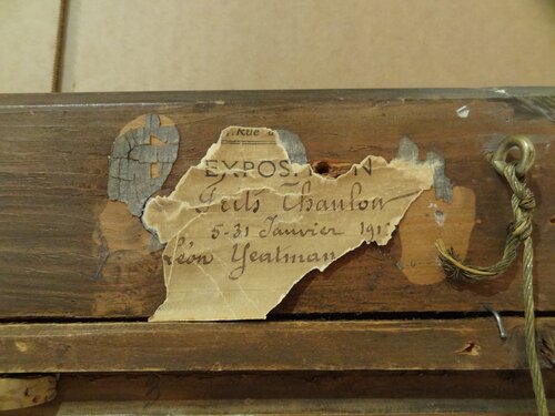 Thaulow, Frits, To hester og vogn i landsbygate