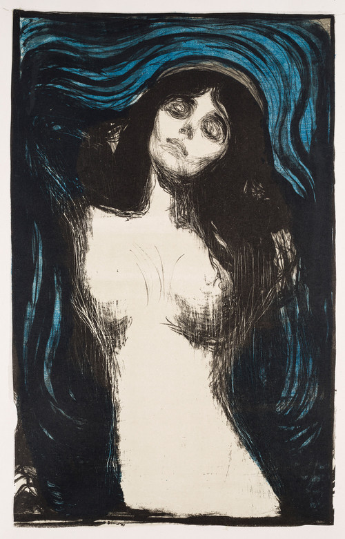 Munch, Edvard, Madonna (1895/1902)