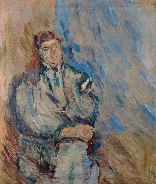 Portrett av Sven Elvestad 1916