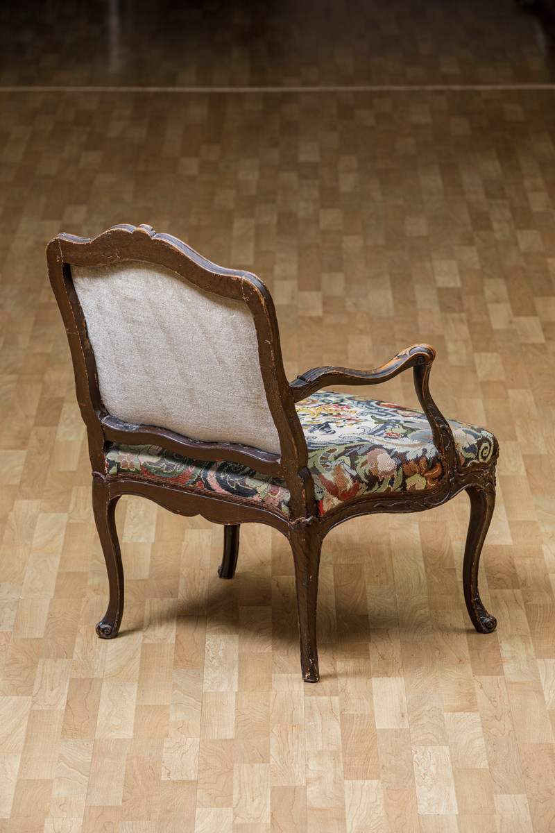 Rokokko lenestol, Frankrike, 1750-talls