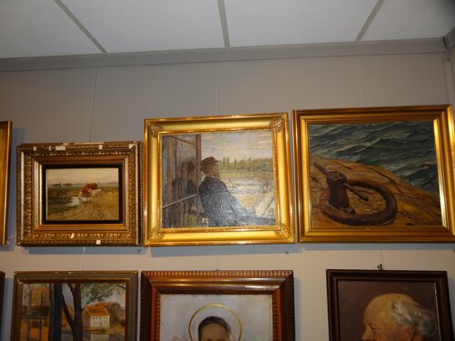 Krohg, Christian, Vår, maleren Karl Nordström, 1882