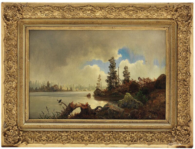 Fra Nordmarka 1849
