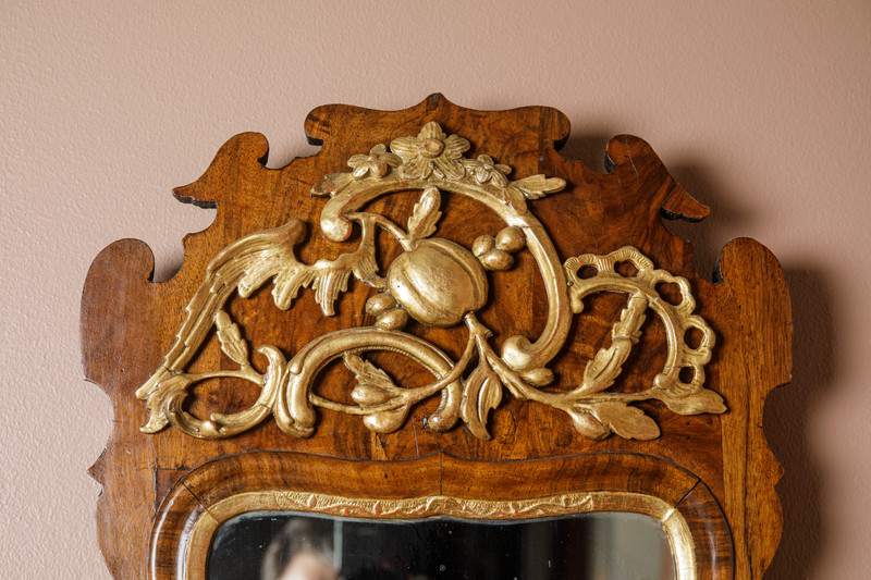 Georg I Rokokko speil, England