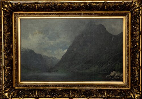 Fjord Landscape 1885