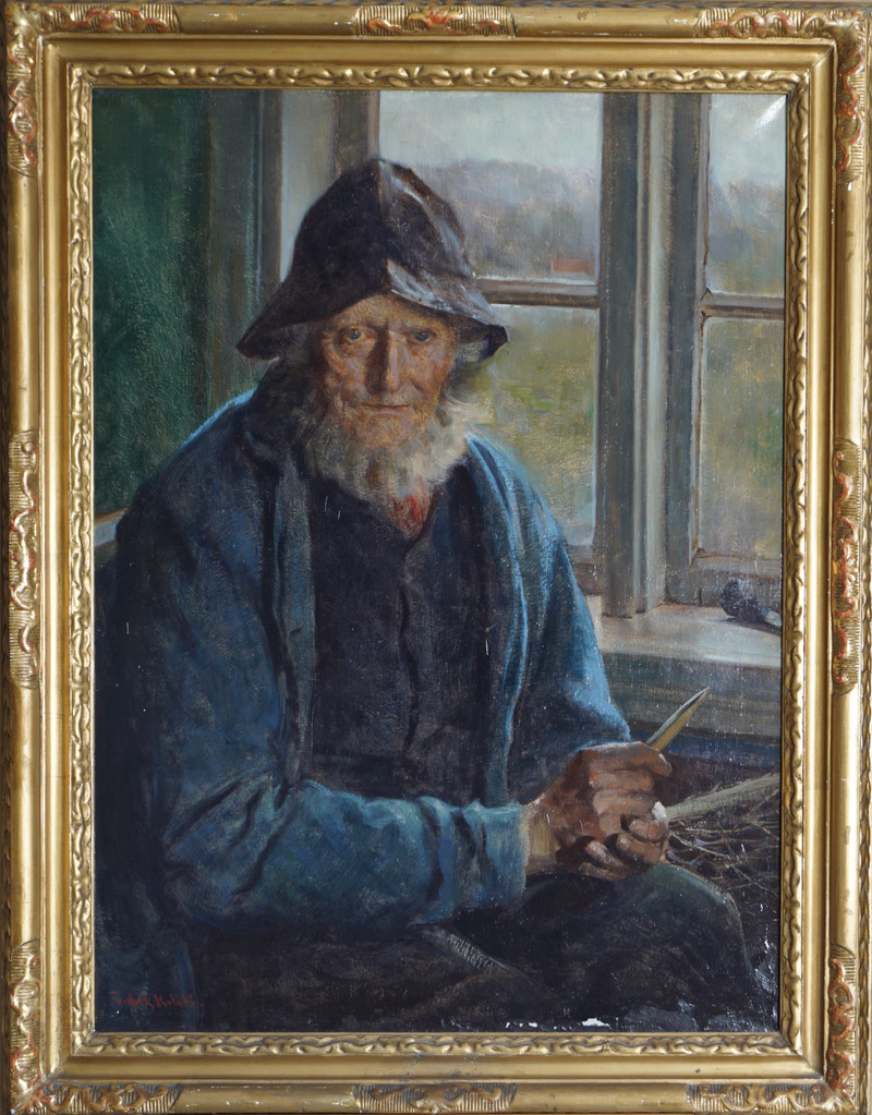 Kolstø, Fredrik (1860-1945), Mannsportrett