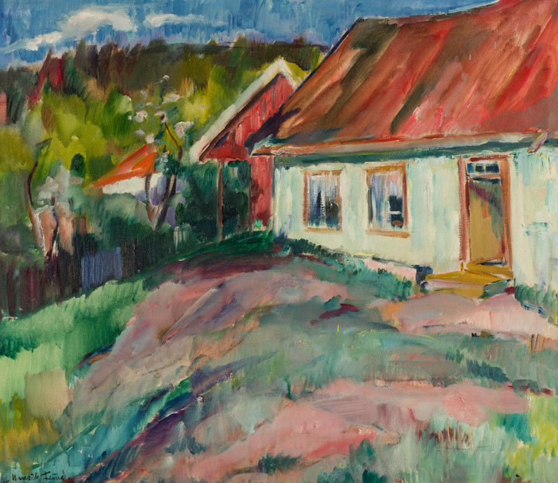 Lund, Henrik (1879-1935), Fra Støa, Holmsbu 1915