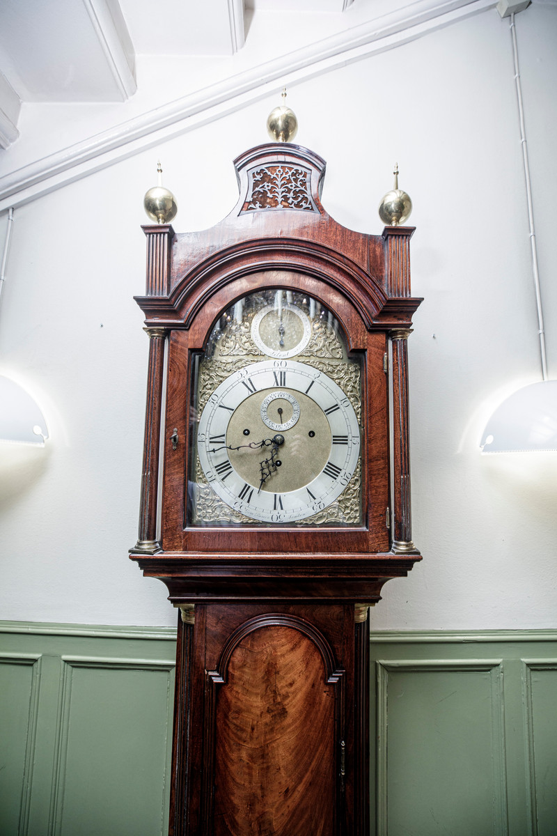 Georg III gulvur, England, 1790-årene