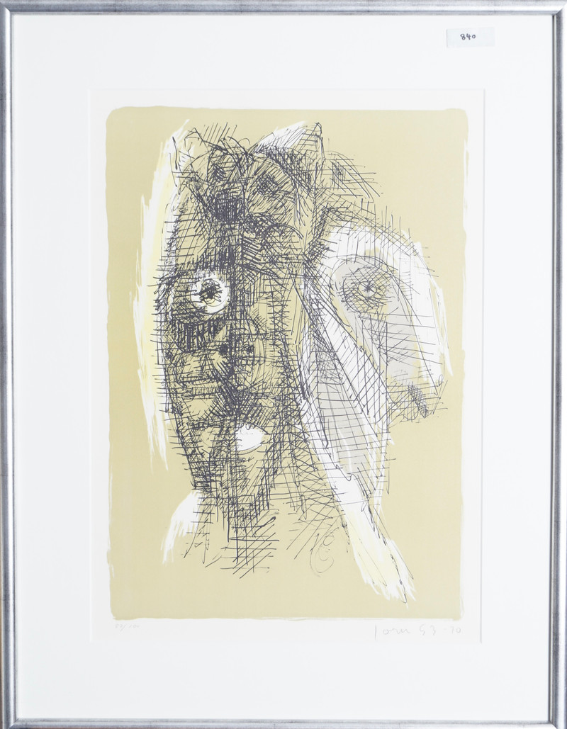Jorn, Asger (1914-1973), Silkeborg-suiten (7 trykk) 1953-1970