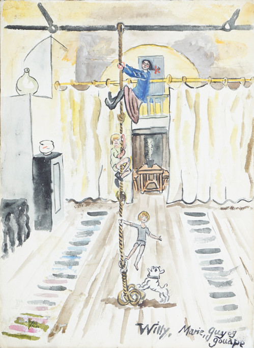 Krohg, Per, Atelieret på Montparnasse