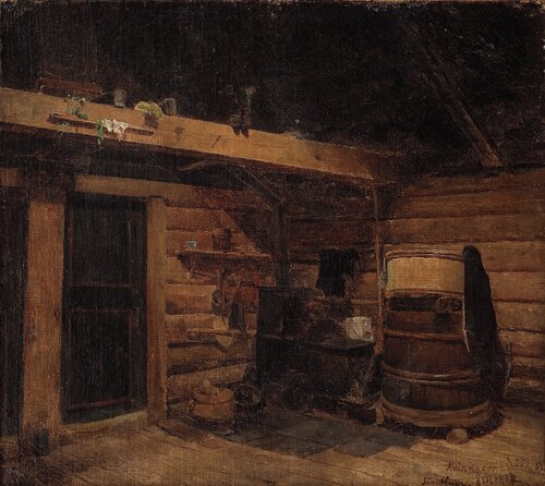 Interior from Mehl at Kvinneherad 1863