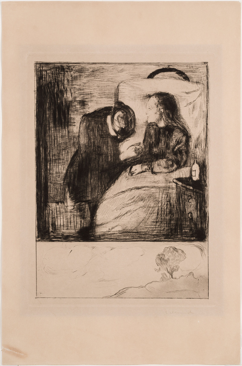 Munch, Edvard (1863-1944), Det syke barn (1894)