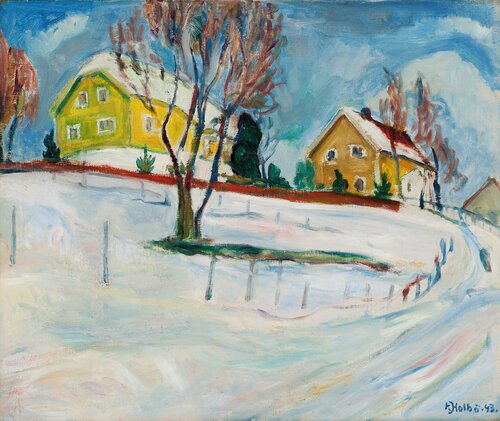 Winter at Lillehammer 1943