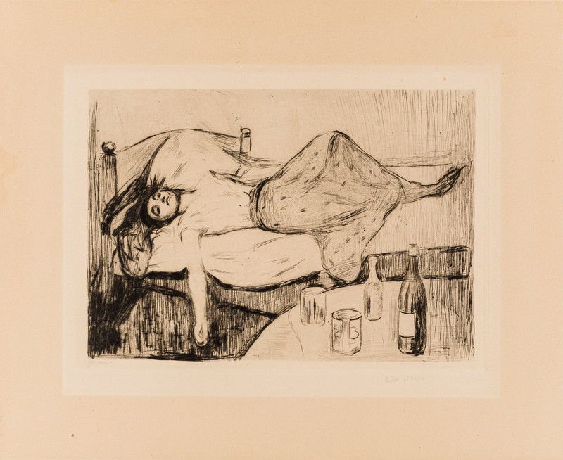 Munch, Edvard (1863-1944), Dagen derpå (1894)