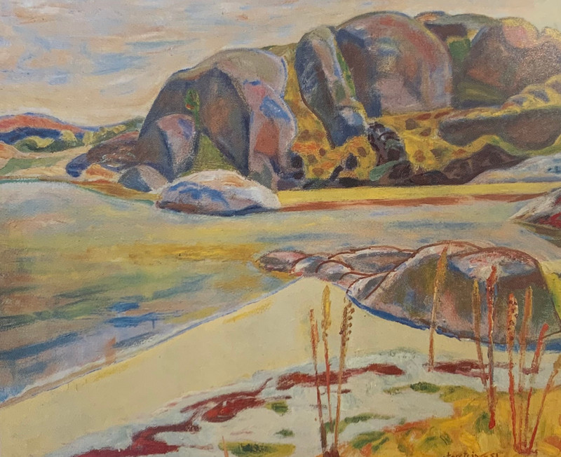 Ronna (sandstrand Mæbostrand) Justøy 1953