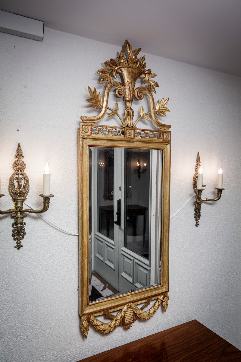 Louis XVI speil, Danmark, 1750-årene