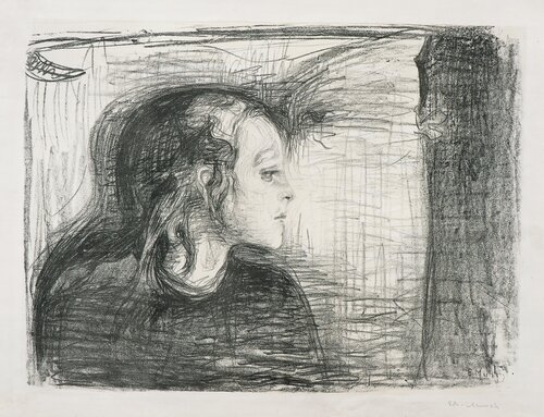 Munch, Edvard, Det syke barn I (1896)*