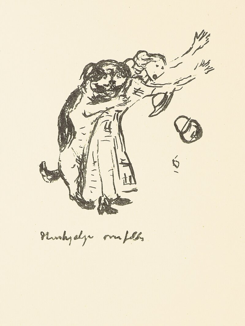 The Dog Attacking the Maid