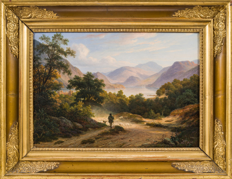 Fearnley, Thomas (1802-1842), Europeisk landskap 1838