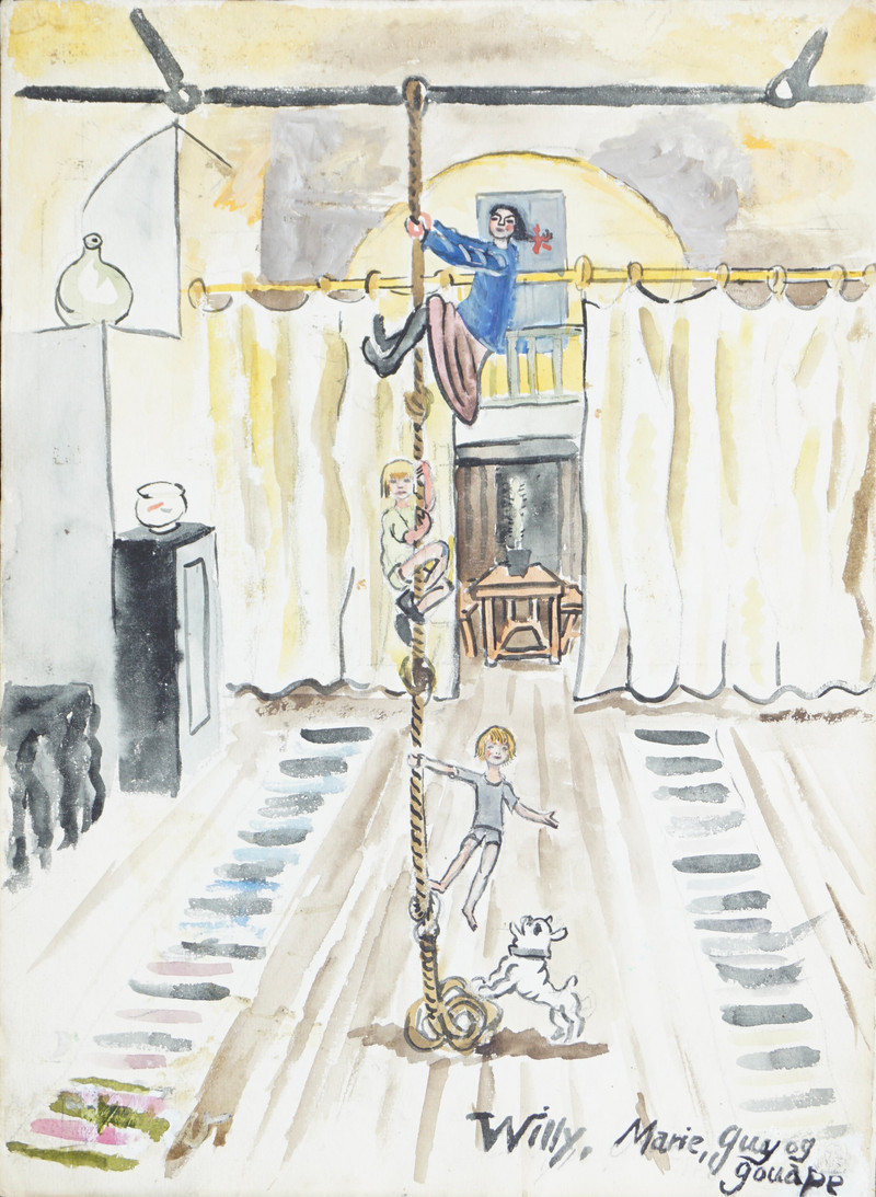 Krohg, Per (1889-1965), Atelieret på Montparnasse