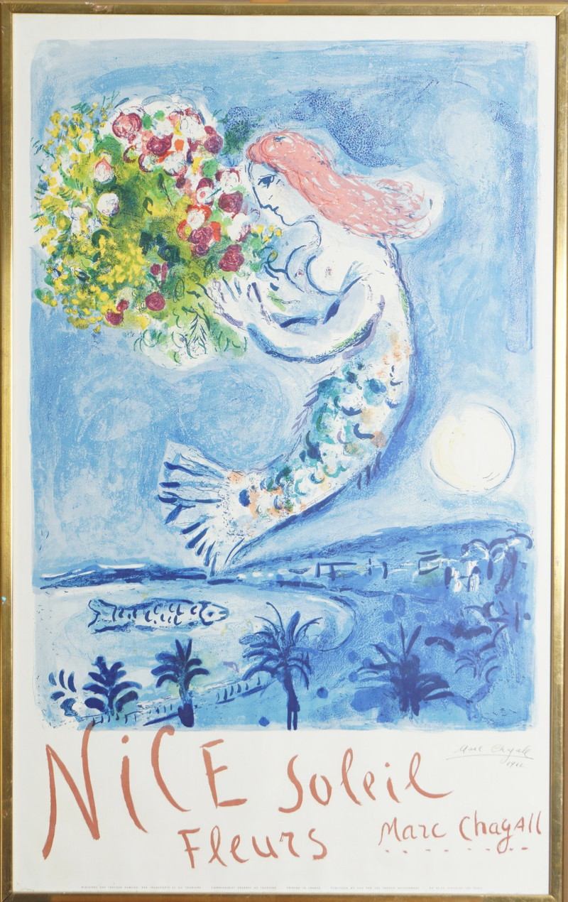 Chagall, Marc (1887-1985), Nice Soleil Fleurs 1912