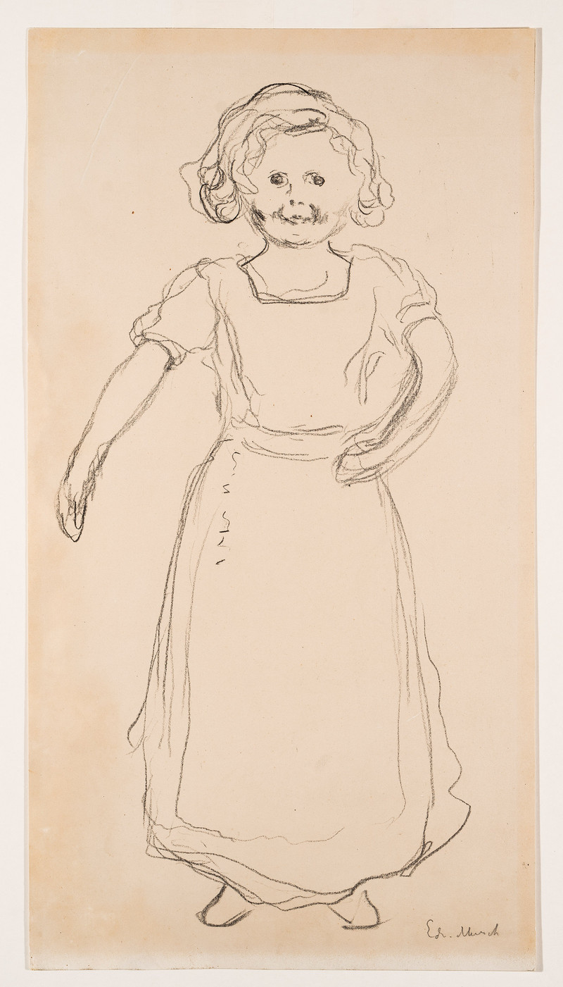 Munch, Edvard (1863-1944), Pernille Kirkeby II (1908-09)