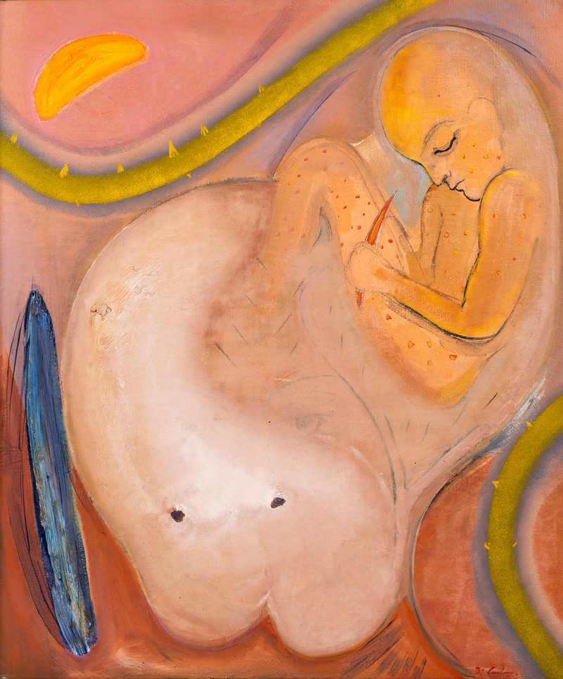Carlsen, Bjørn (1945-), Figure Composition 1990