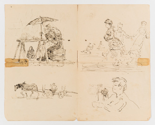 Munch, Edvard, Fire tegninger