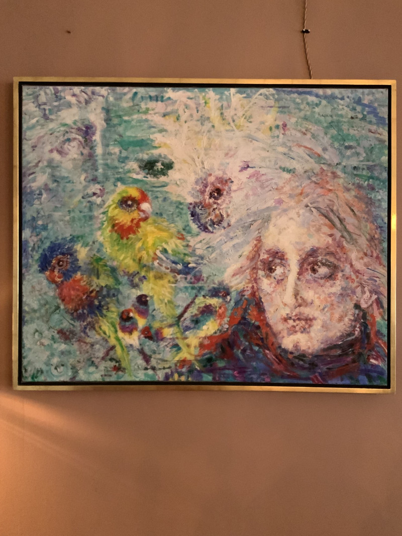 Victoria Mary Talbot "Faces and Birds"