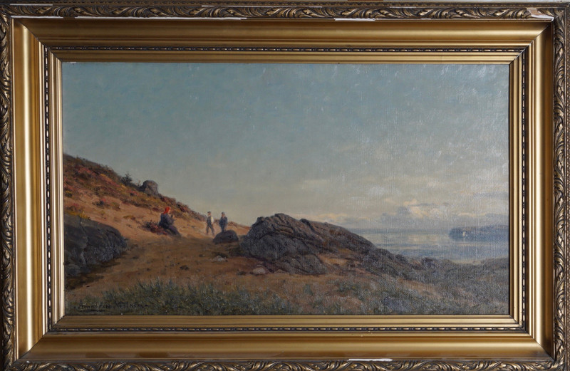 Nielsen, Amaldus Clarin (1838-1932), Fra Hobdeheien ved Mandal 1922