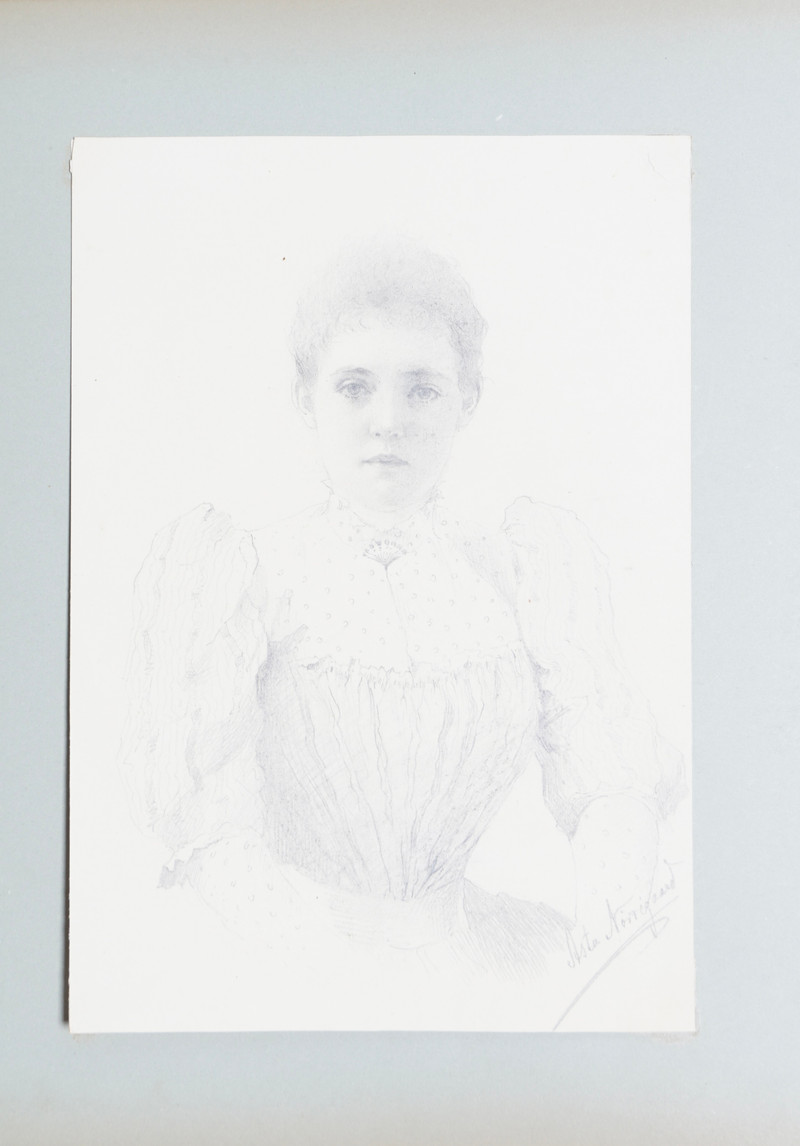 Album, Erindring til fru Barbara Larssen fra norske kunstnere 1893