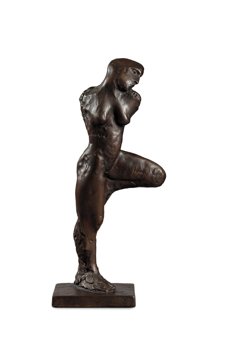 Nude with uplifted Leg 1990