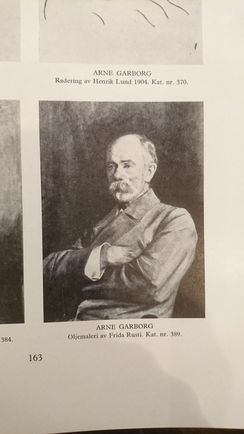 Portrait of Arne Garborg