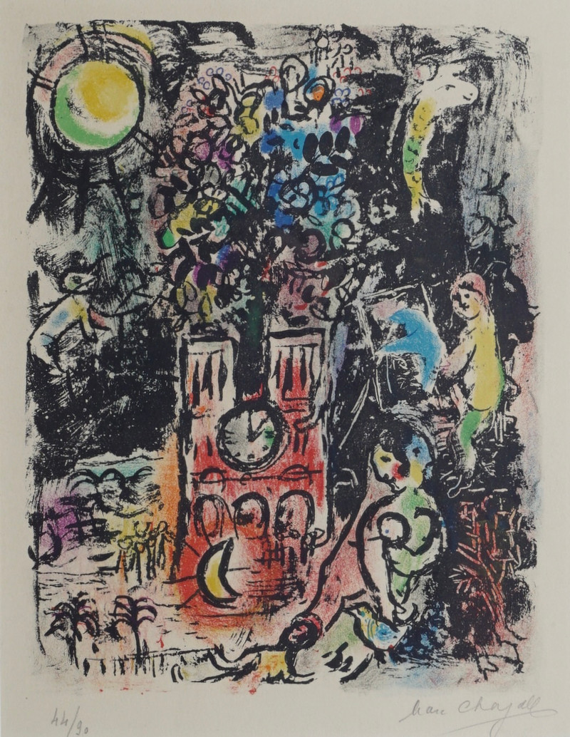 Chagall, Marc (1887-1985), L’arbre de Jessé - Notre Dame, Paris, 1960