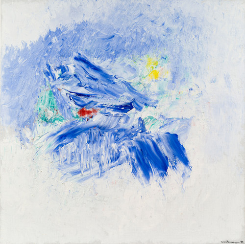 Weidemann, Jakob (1923-2001), Blomst i sne 1994