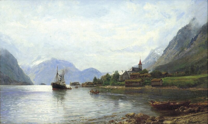 Sæbø i Sundfjord 1892