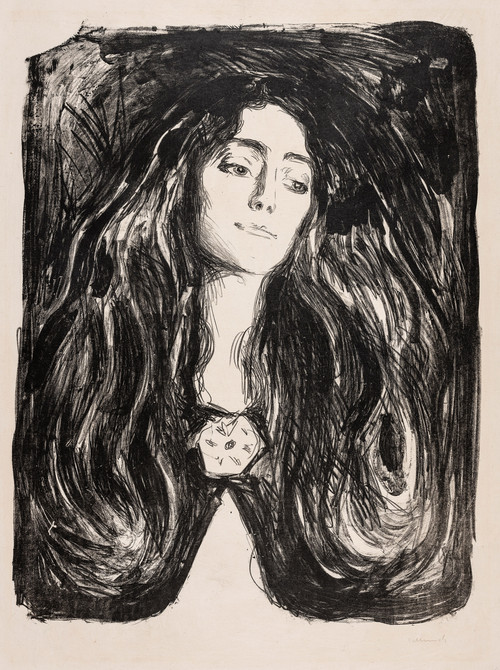 The Brooch. Eva Mudocci (1903)