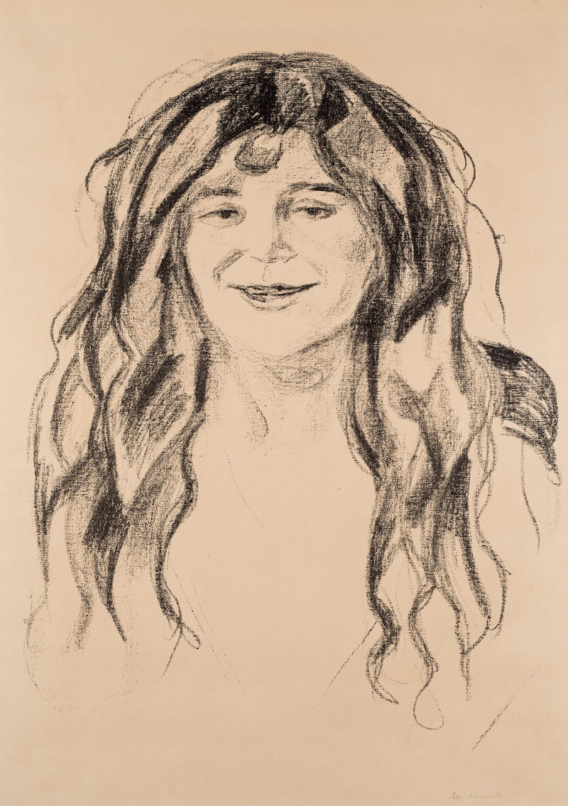 Munch, Edvard (1863-1944), Bondepike (1920)