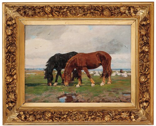 To gressende hester 1899