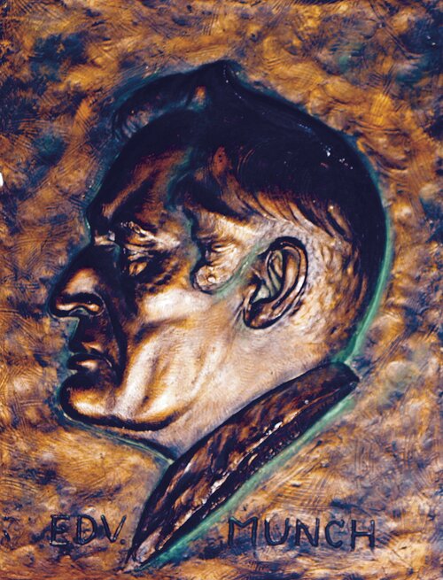 Portrett av Edvard Munch 1936