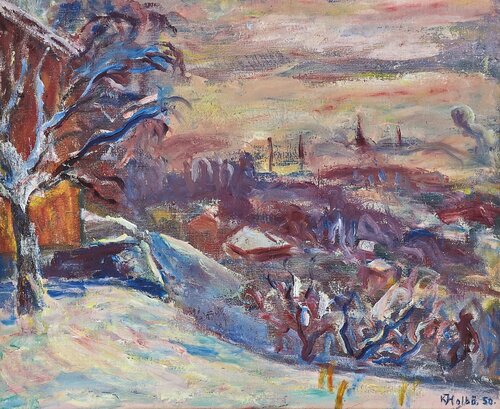 Vinter, Lillehammer 1950
