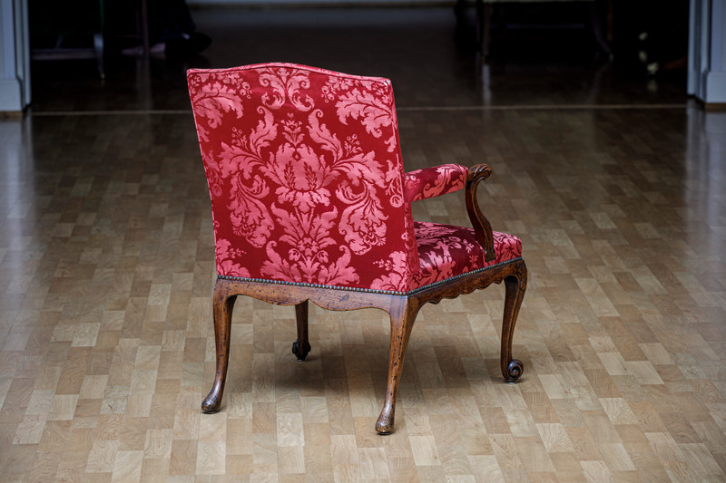 Georg II Rokokko lenestol, England