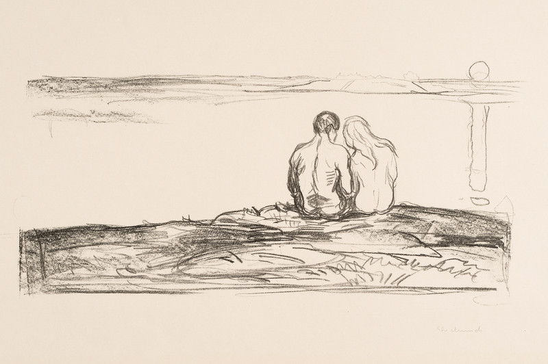 Munch, Edvard (1863-1944), Måneoppgang (1908-09)