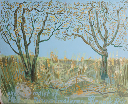 Riis, Bendik (1911-1988), Landskap 1968