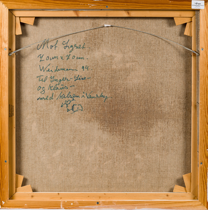 Weidemann, Jakob (1923-2001), Mot lyset 1994