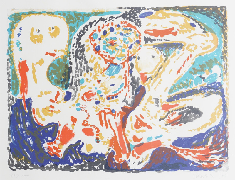 Jorn, Asger (1914-1973), Silkeborg-suiten (7 trykk) 1953-1970