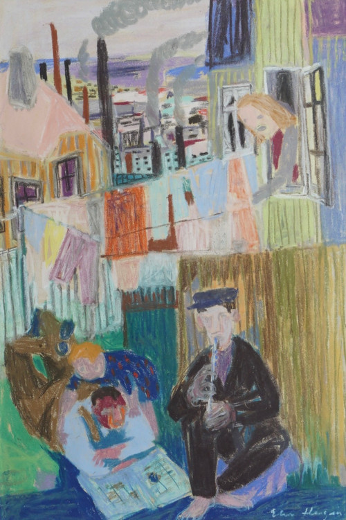 Hagen, Else (1914-2010), Fløytespiller 