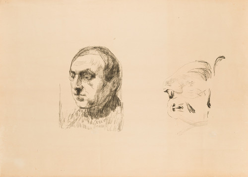 Munch, Edvard, Løveaper/Christian Gierløff (1913)