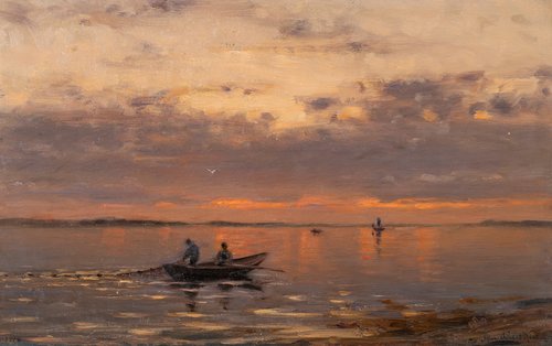 Nielsen, Amaldus Clarin, Stille høstaften 1914, 1914