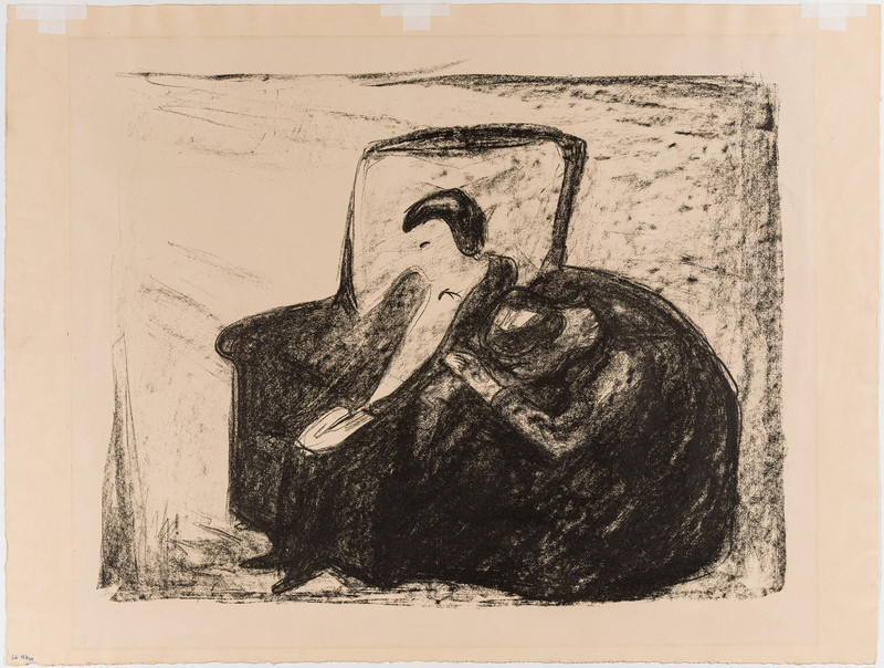 Munch, Edvard (1863-1944), Gjengangere: Osvald (1920)