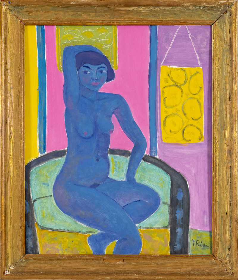 Rian, Johs. (1891-1981), Blå akt